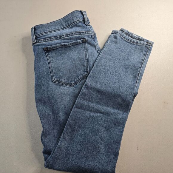 Joe's Jeans Women's 27 Blue Medium Wash The Icon Mid Rise Skinny Ankle - Picture 11 of 16